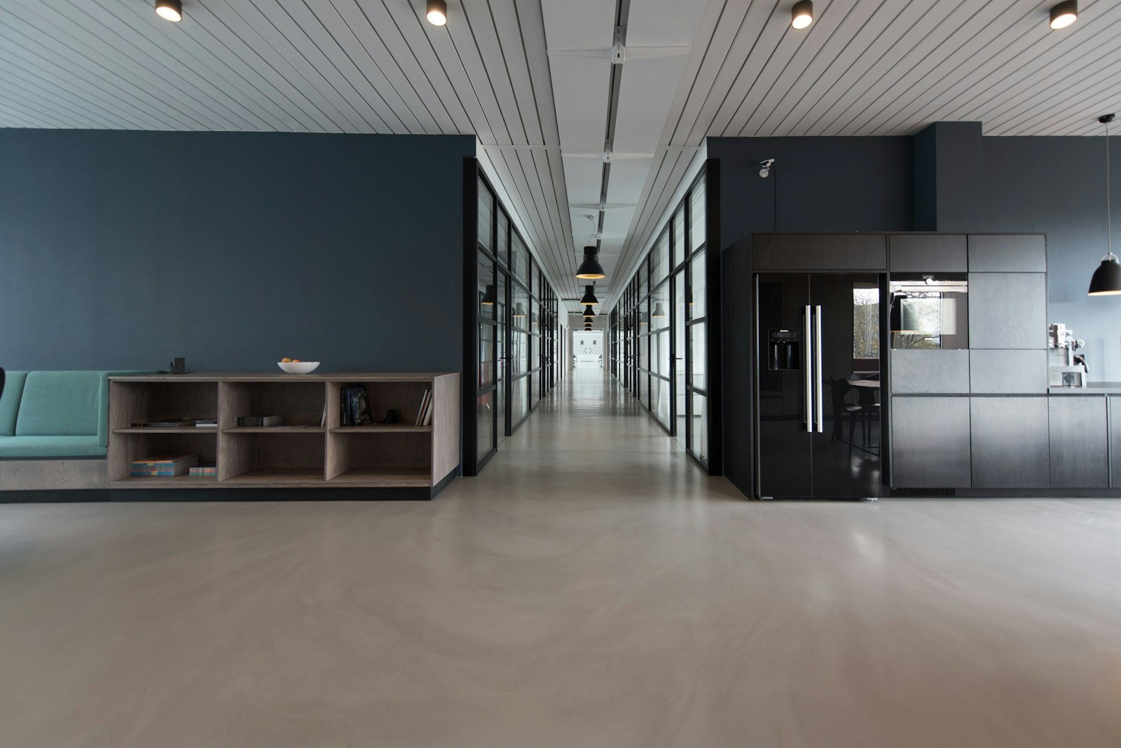 Modern studio workspace